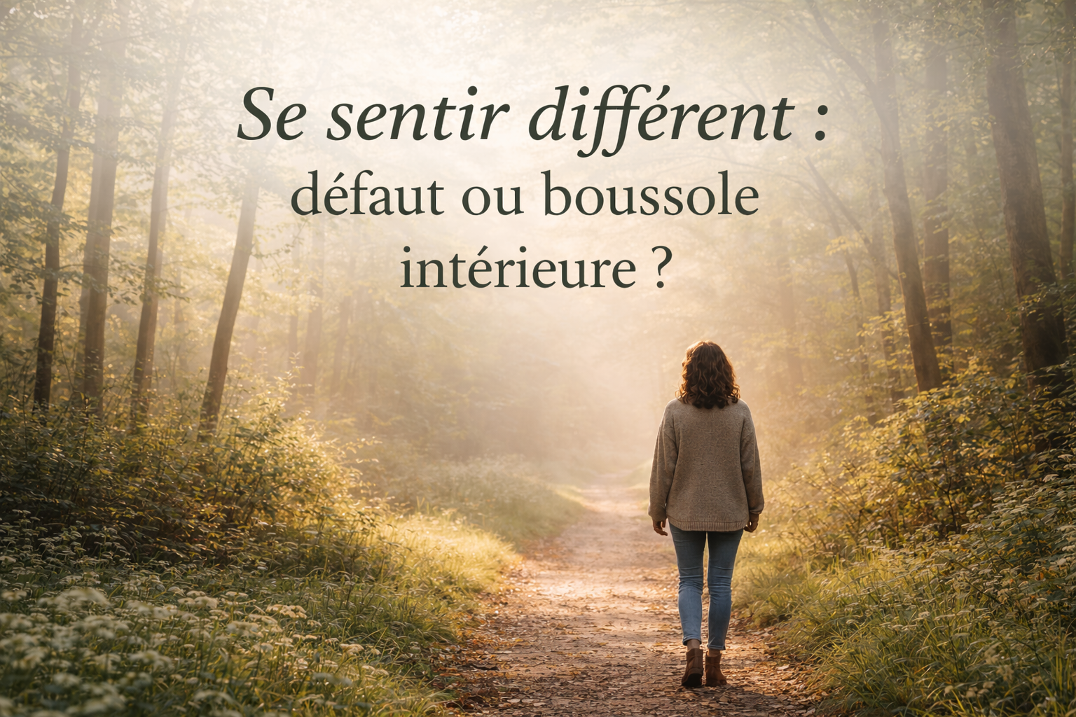 Se sentir différent - défaut ou boussole intérieure?